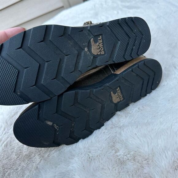 Sorel Women's Chelsea Ankle Boots Brown Suede Leather Size 7 - Picture 12 of 13